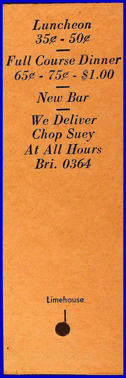 limehouse USA menu limehouse USA menu