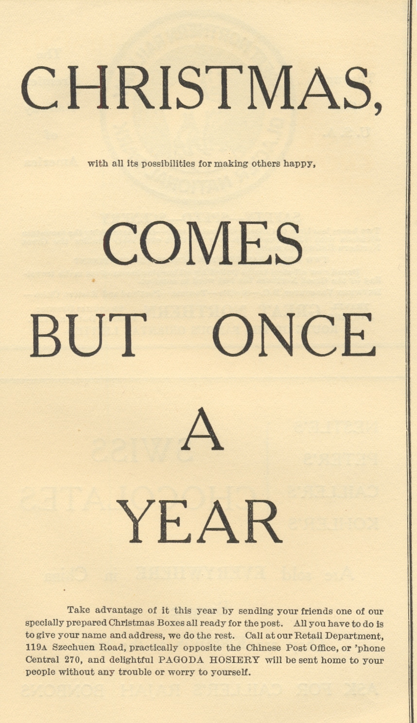 Christmas comes but once a year - 1924 Christmas comes but once a year - 1924